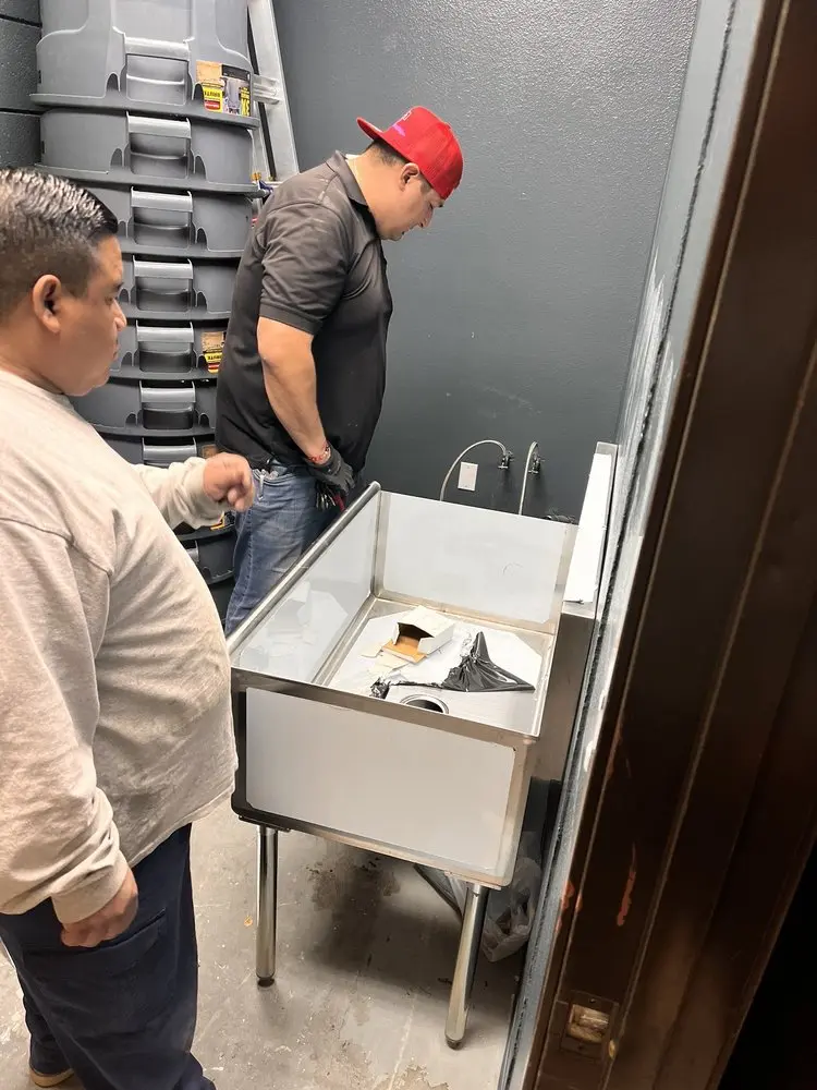 Commercial plumbing and sink installation in Brownwood Acres